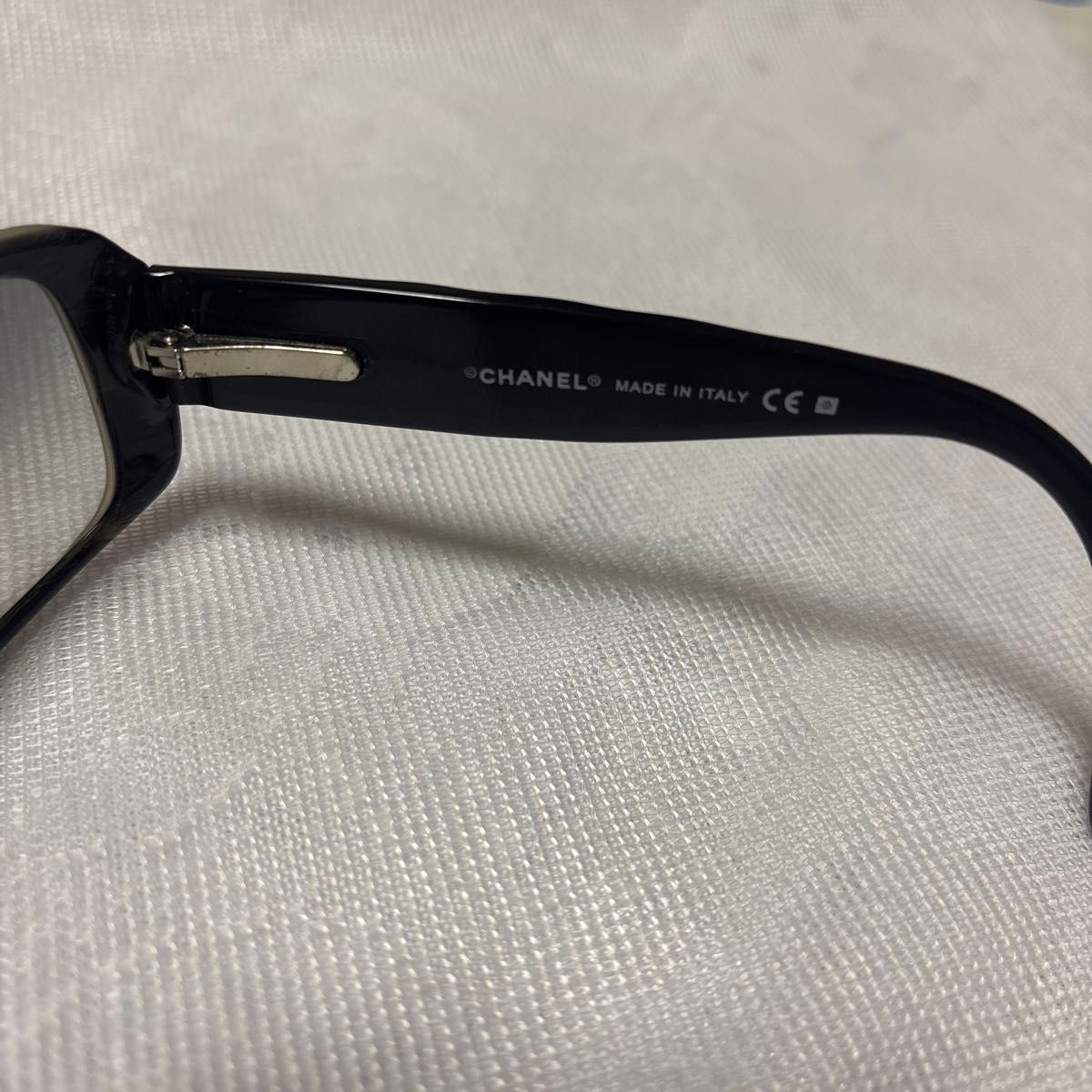 CHANEL シャネル サングラス ココマーク ケース付き マトラッセ