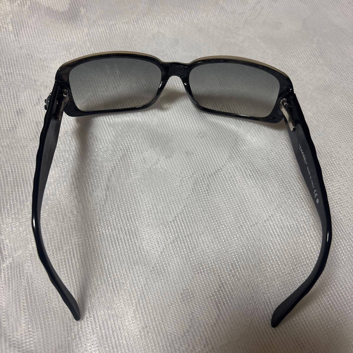 CHANEL シャネル サングラス ココマーク ケース付き マトラッセ