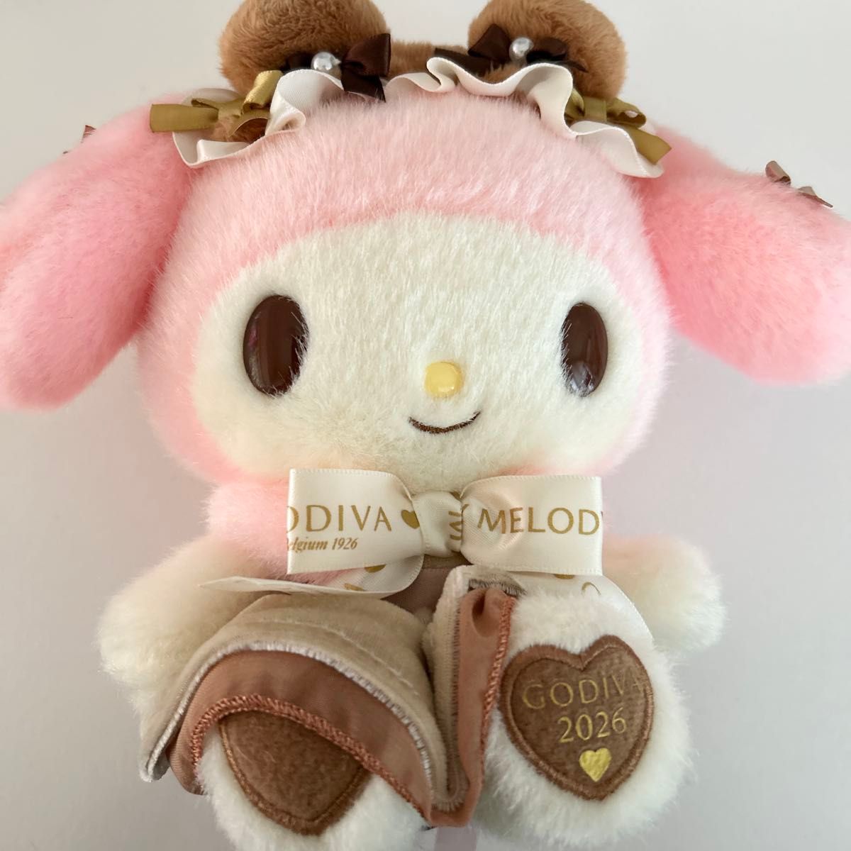 サンリオ ゴディバ 2026 ぬいぐるみ マイメロディ GODIVA マイメロ