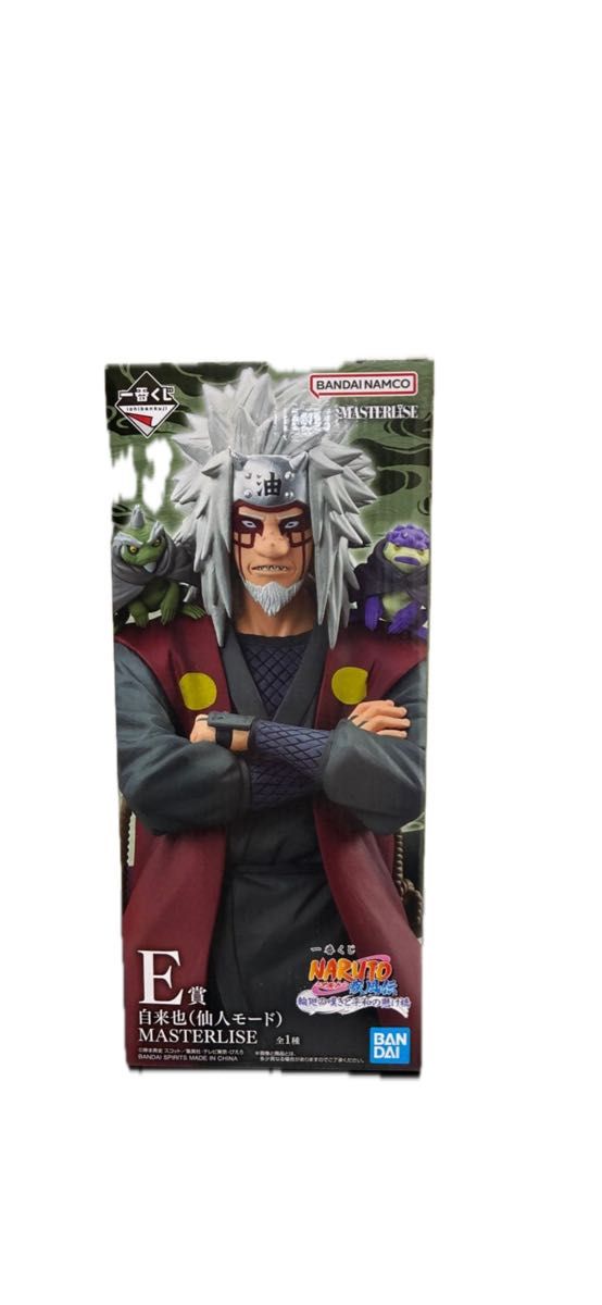 一番くじ NARUTO-ナルト- 疾風伝 E賞 自来也 仙人モード MASTERLISE