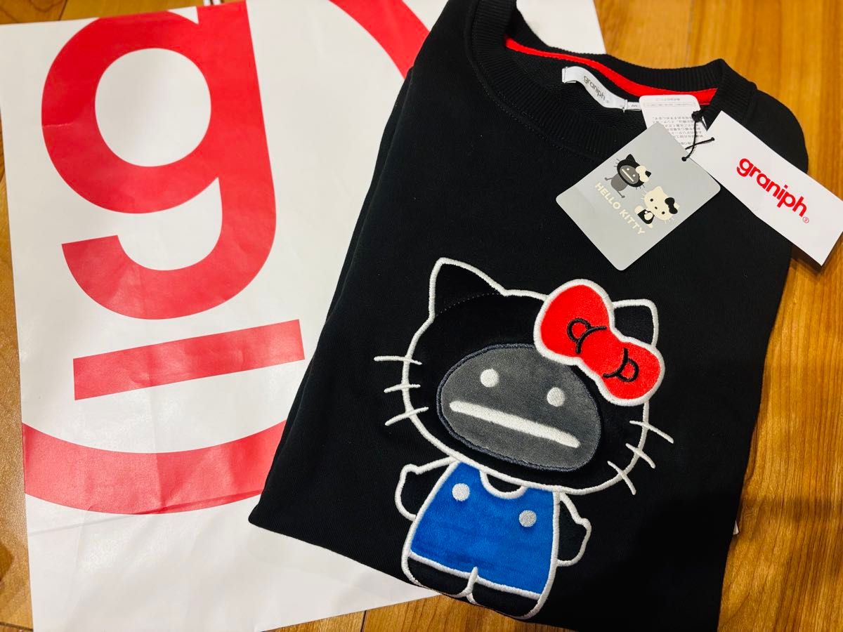 graniph HELLO SHADOW 裏毛スウェット トレーナー M｜Yahoo!フリマ（旧