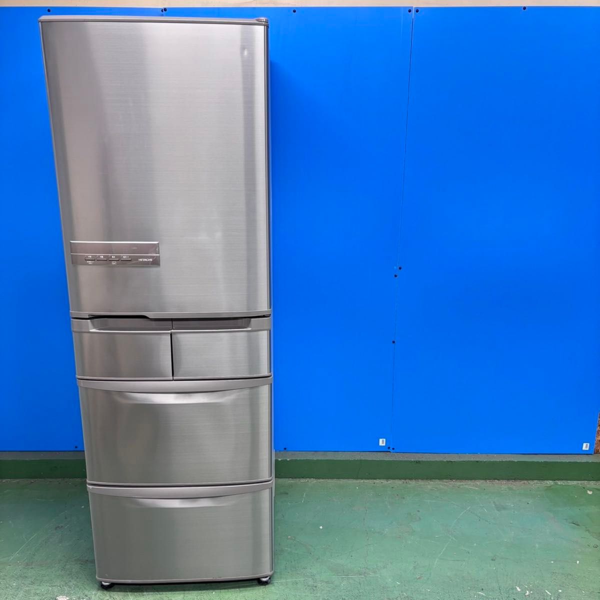 786 日立 大型冷蔵庫 401L 400L〜500L 小型 家庭用 右開き 自動製氷 5