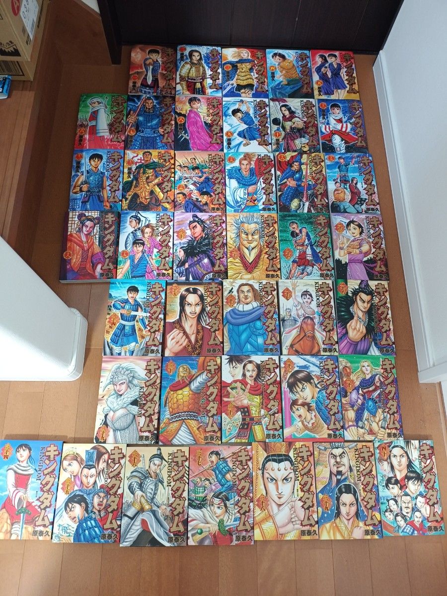 キングダム 1〜78巻 全巻セット 原泰久 アニメ化 映画化 最新巻付