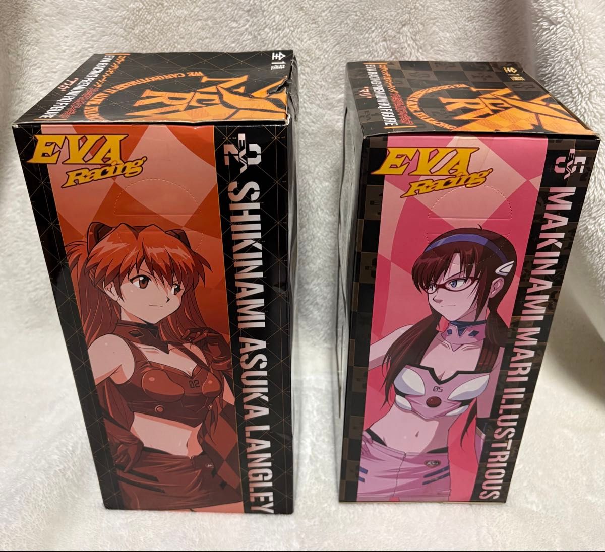 エヴァンゲリオンレーシング プレミアムRQフィギュア アスカ マリ 2種