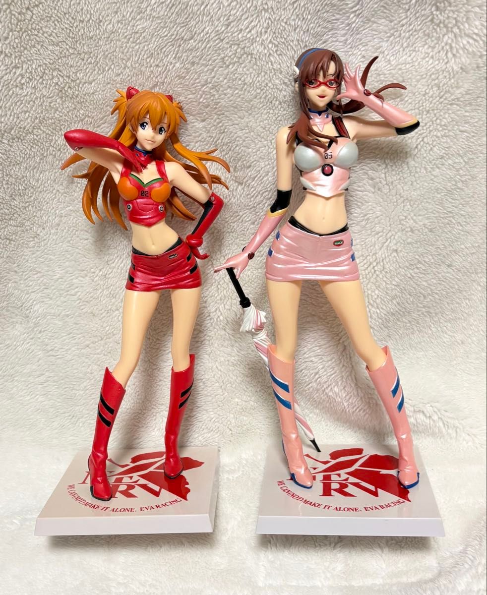 エヴァンゲリオンレーシング プレミアムRQフィギュア アスカ マリ 2種