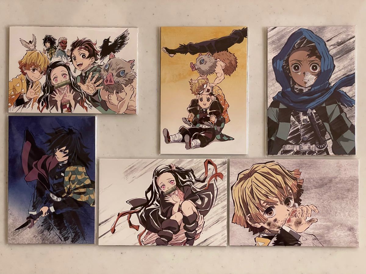 鬼滅の刃 全集中展 幕間画 （アイキャッチ）ポストカードセット 全56種