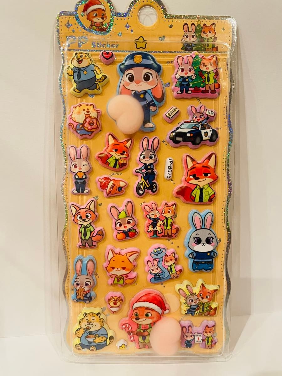 新品未使用】ズートピア2 おしり シール ぷにぷに ディズニー｜Yahoo