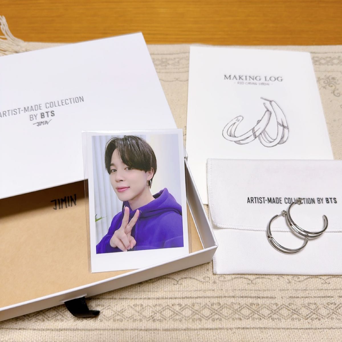 BTS JIMIN ジミン アーティストメイド ピアス｜Yahoo!フリマ（旧PayPay