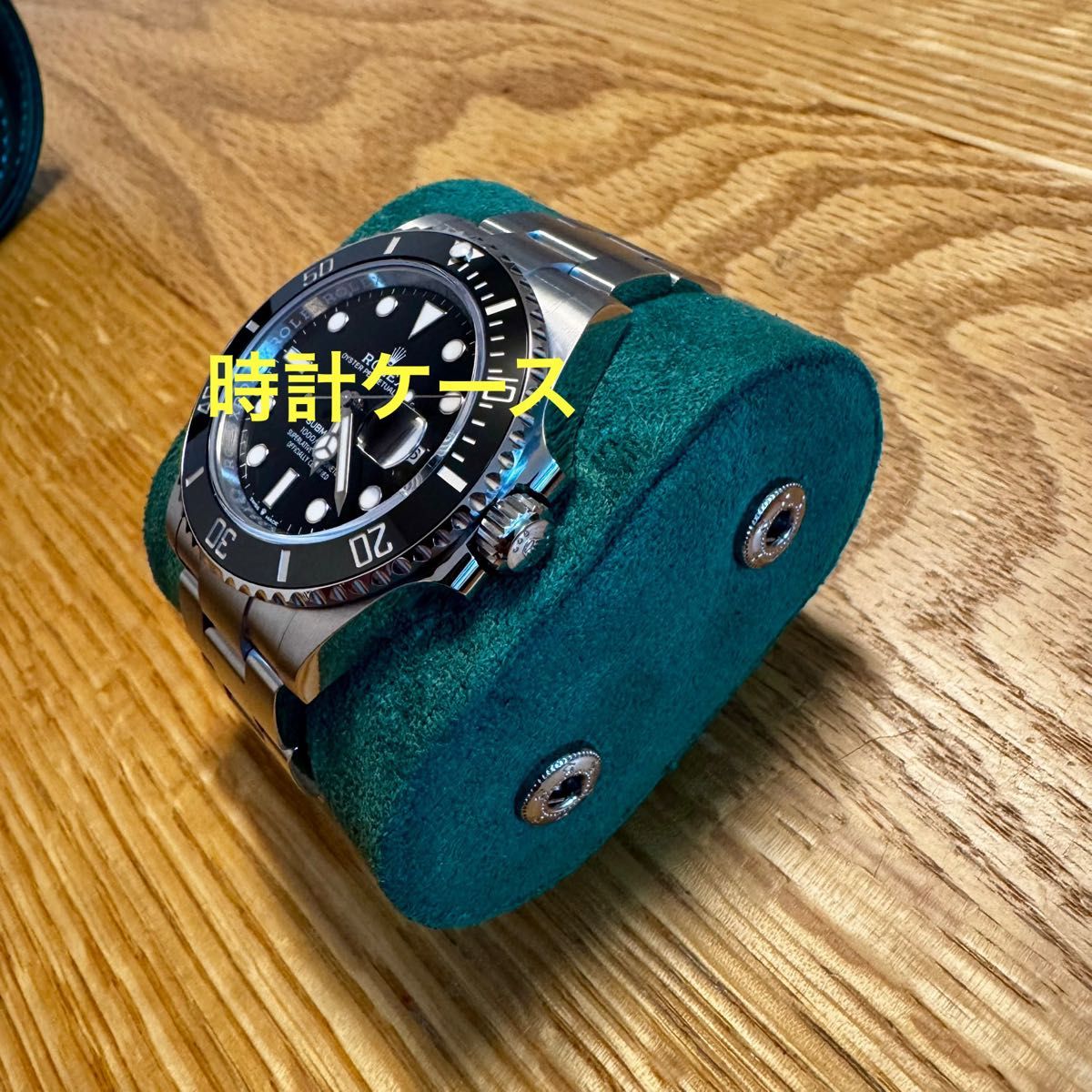 新品 時計ケース ウォッチケース ウォッチBOX グリーン 緑 PUレザー製