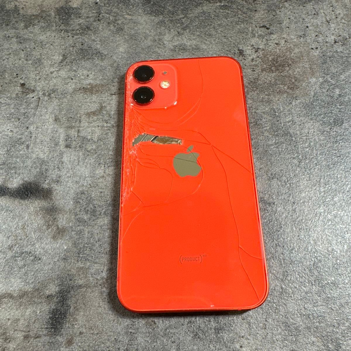 05342 iPhone12 mini 64GB レッド SIMフリー ジャンク品 本体のみ