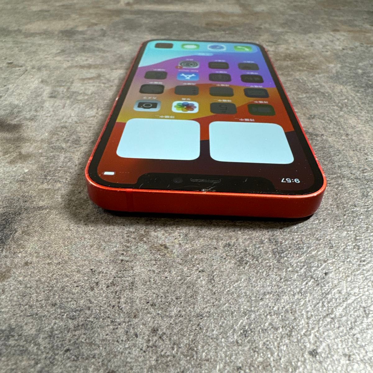 05342 iPhone12 mini 64GB レッド SIMフリー ジャンク品 本体のみ