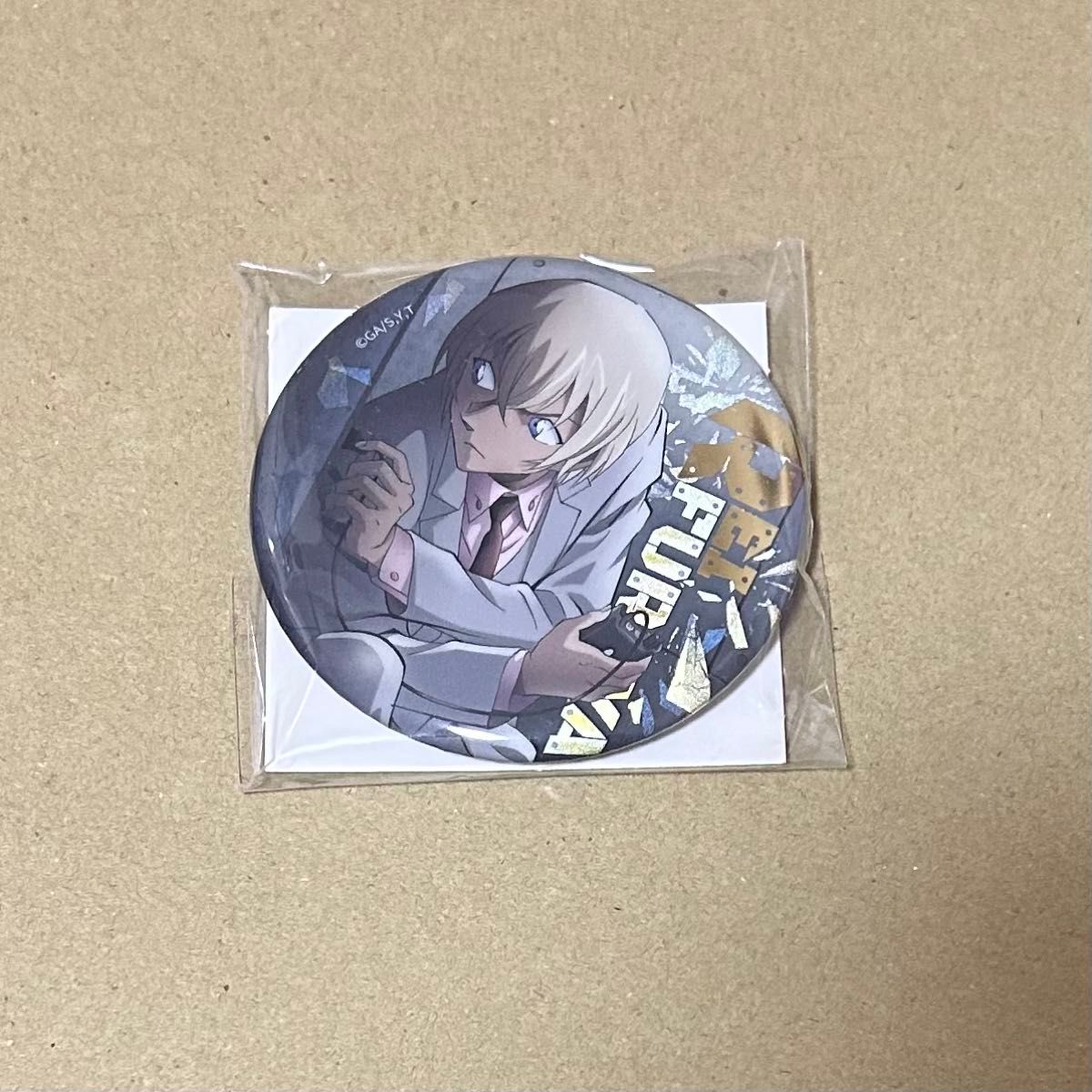 名探偵コナン 降谷零 缶バッジ 中国 執行人 安室透 ZEROシリーズ