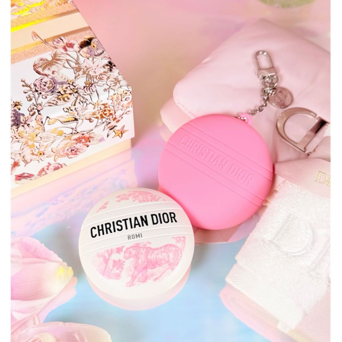 新品未使用】Dior化粧品 数量限定 ディオール ホルダー付 ルボーム