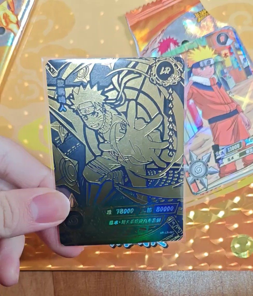 希少 新品未使用】NARUTO-ナルト-疾風伝 エッチングカード 疾風絵巻集