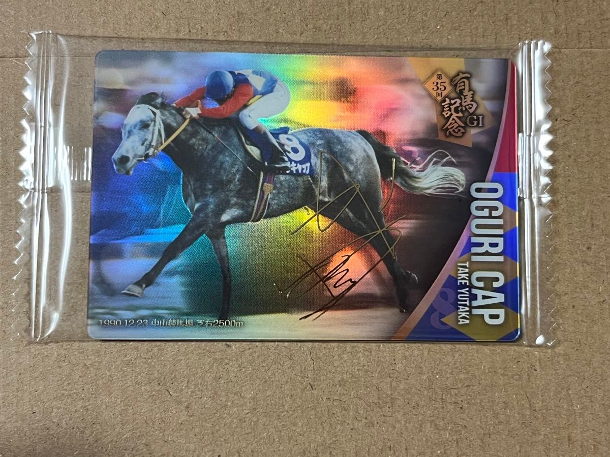 サラブレッドホースコレクション 第2R オグリキャップ サイン入りレア