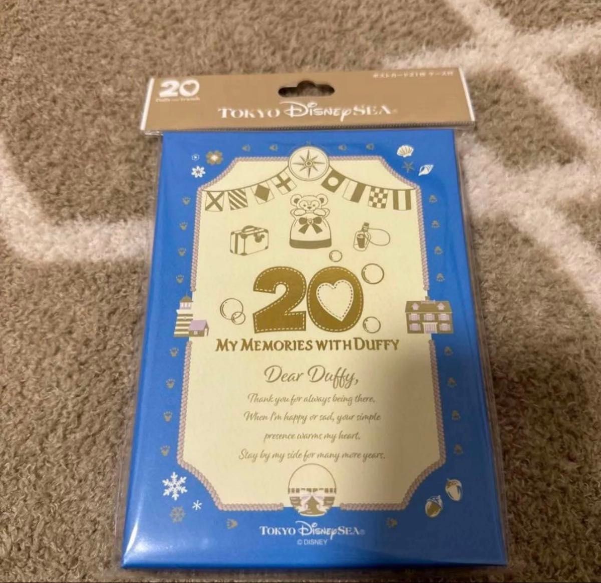 ディズニー ダッフィー20周年 ポストカード ケース付き｜Yahoo!フリマ