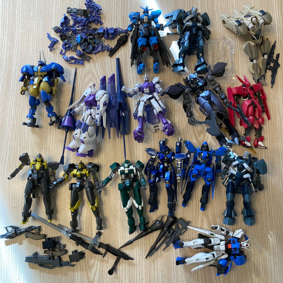 HG 1/144 鉄血のオルフェンズ 15体 ガンダム まとめ ジャンク ガンプラ