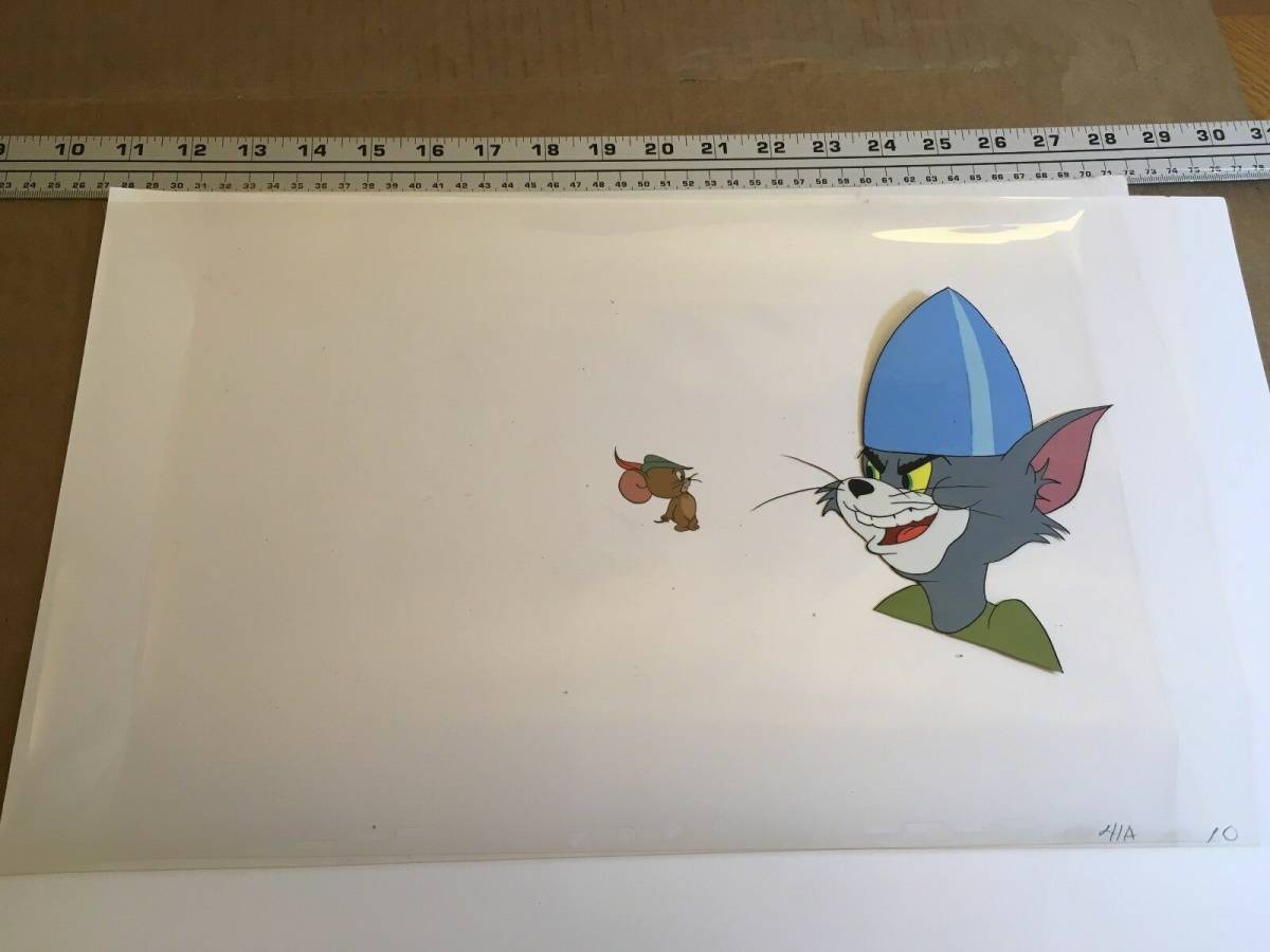 トムとジェリー Tom and Jerry セル画 サイン付き トムとジェリー Tom