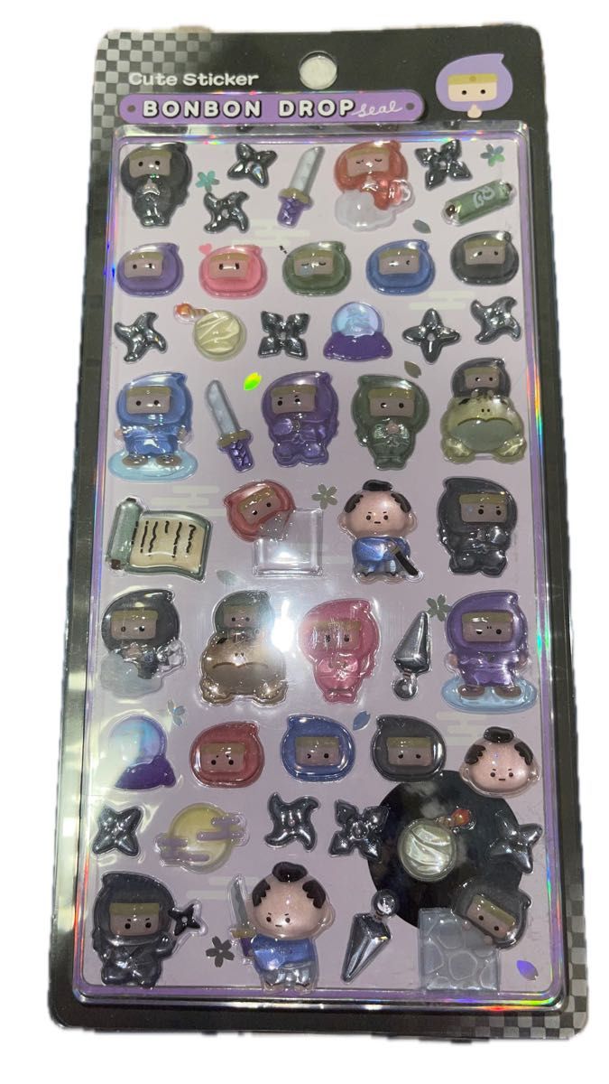 正規品）ボンボンドロップシール 和柄 忍者｜Yahoo!フリマ（旧PayPay