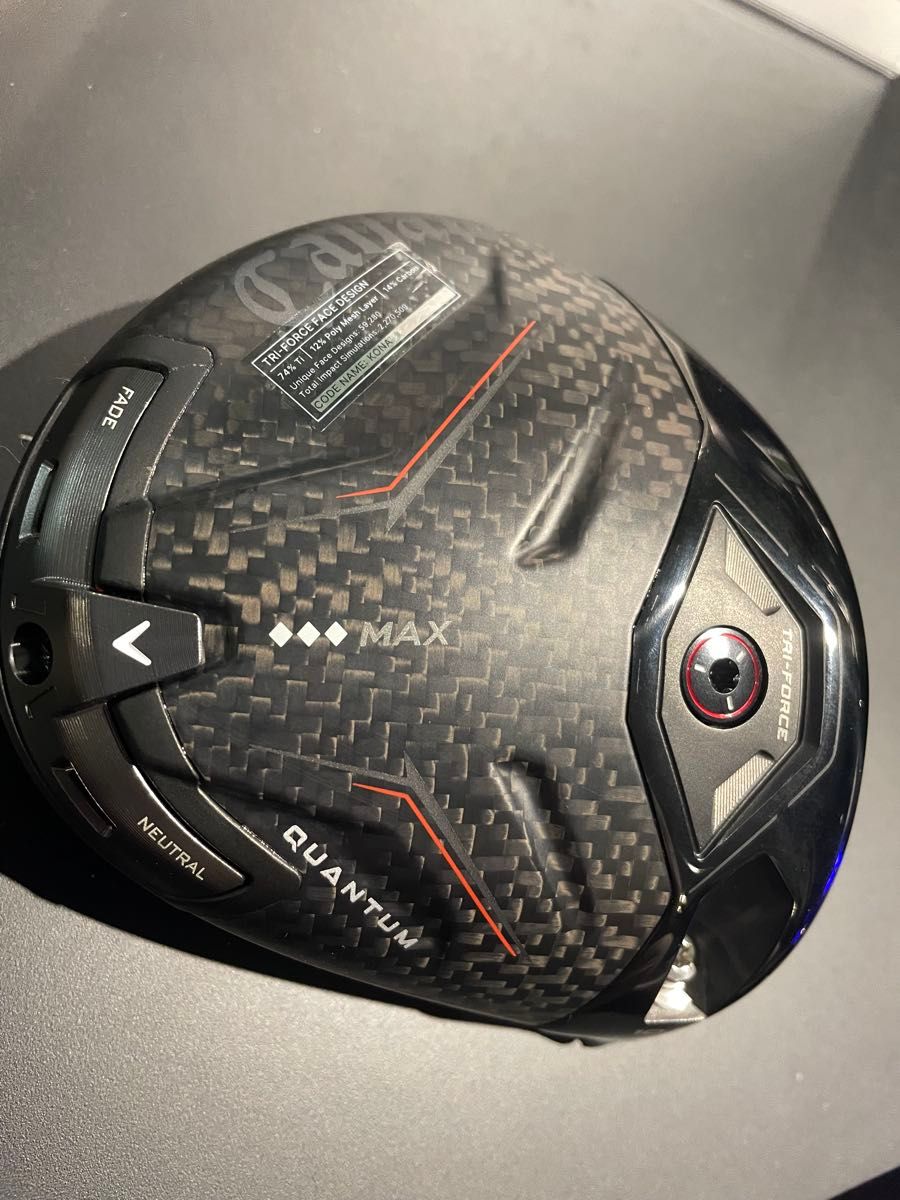 QUANTUM トリプルダイヤモンド MAX ドライバー ヘッド 10 5度