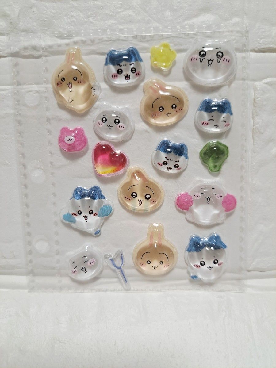 シール帳 完成品 たまごっち サンリオ ちいかわ しずくちゃんチーズ