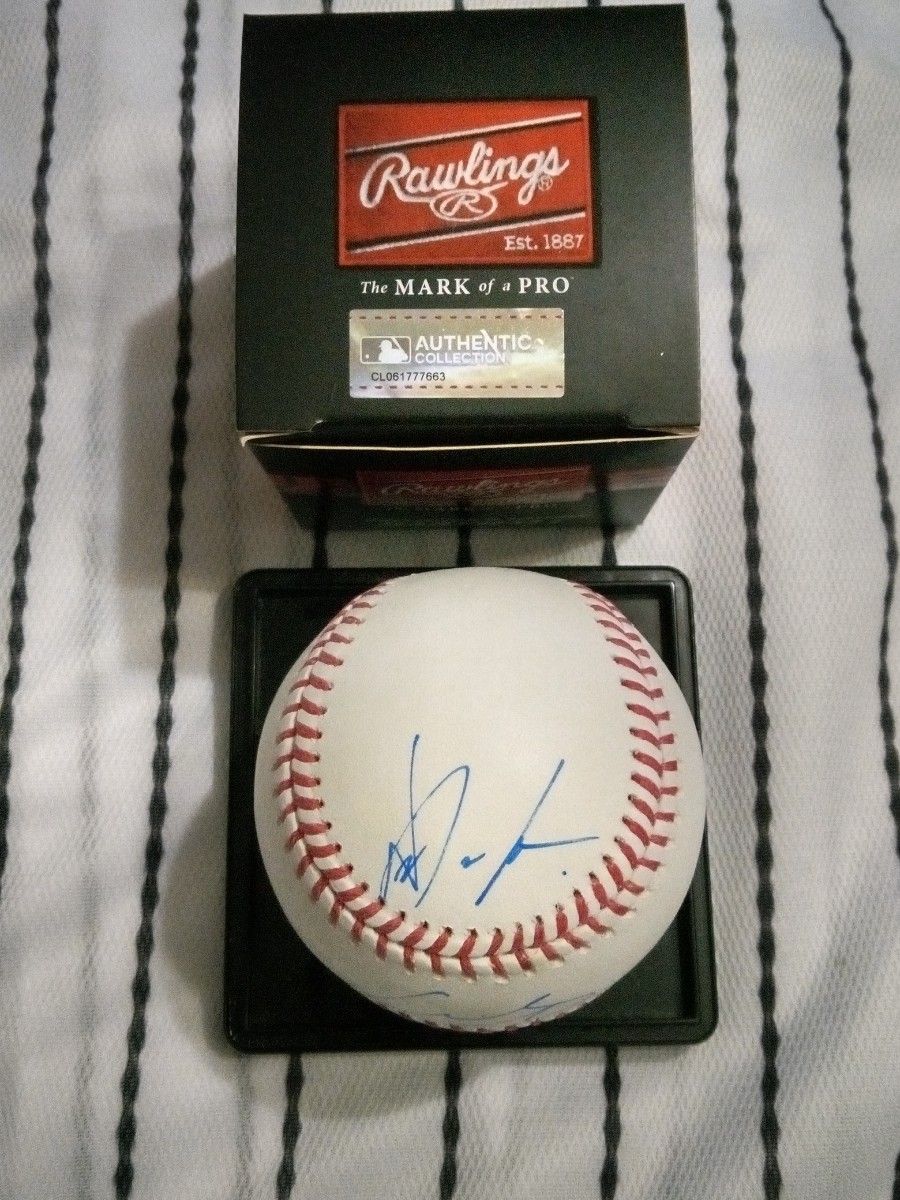 大谷翔平 山本由伸 佐々木朗希 直筆サインボール メジャーリーグ公式球