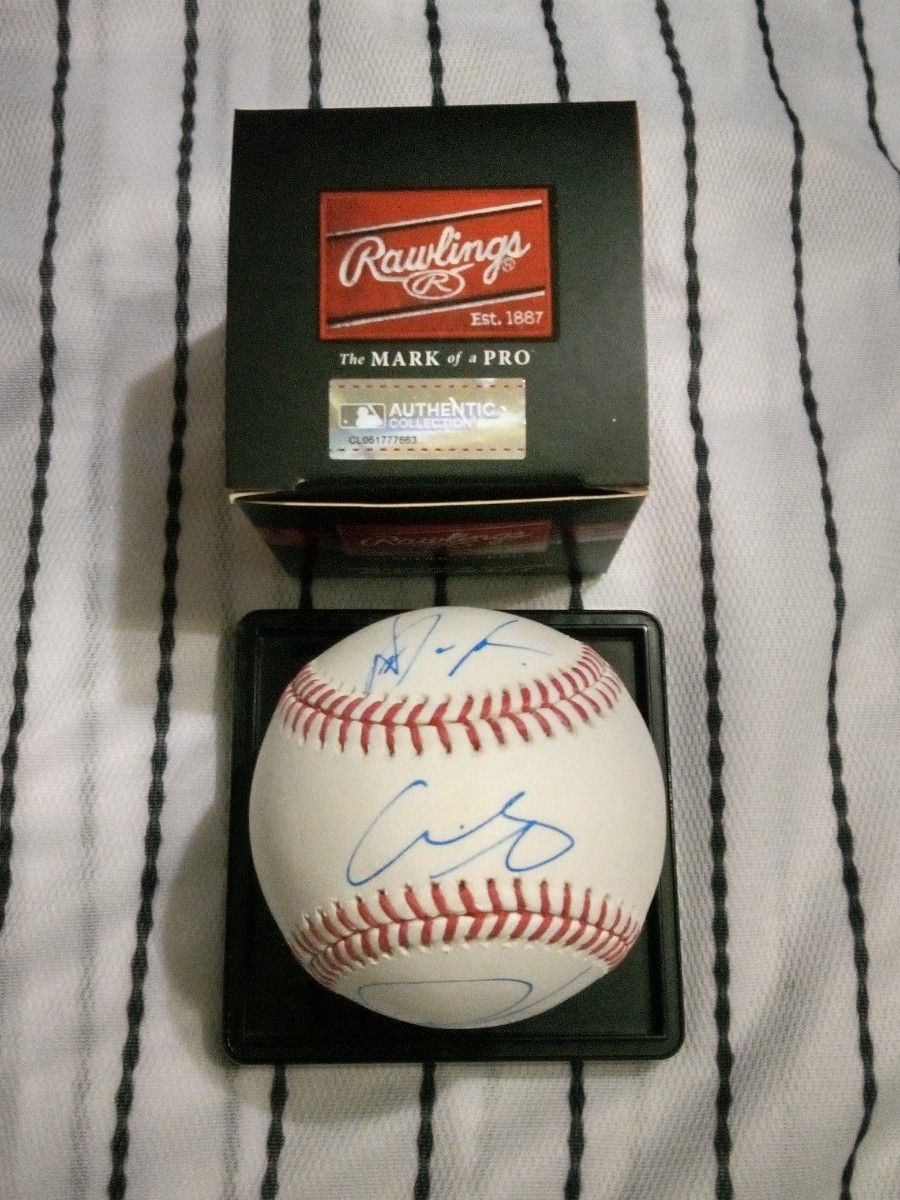 大谷翔平 山本由伸 佐々木朗希 直筆サインボール メジャーリーグ公式球