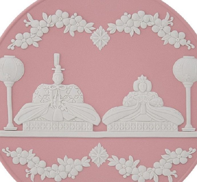 新品】ウェッジウッド ジャスパー 雛ドール プレート 50605000005