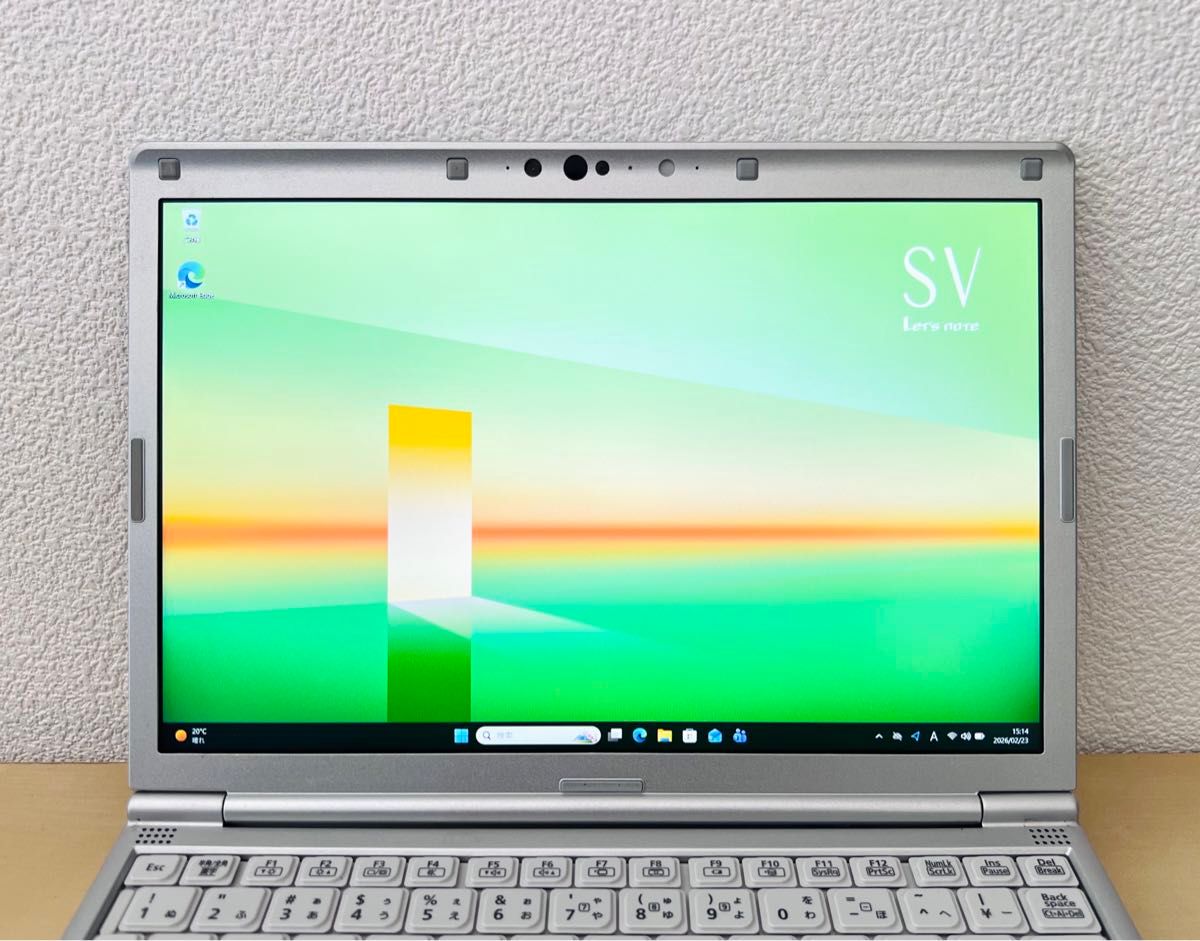 累積時間5640H Panasonic レッツノート CF-SV1/11世代i5/メモリ16GB