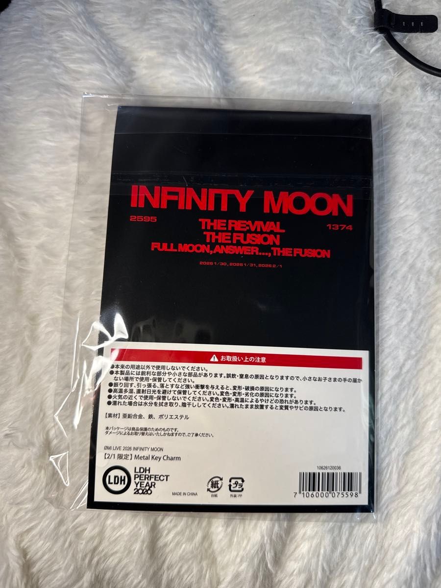 OMI 登坂広臣 INFINITY MOON 2/1会場限定メタルキーチャーム｜Yahoo
