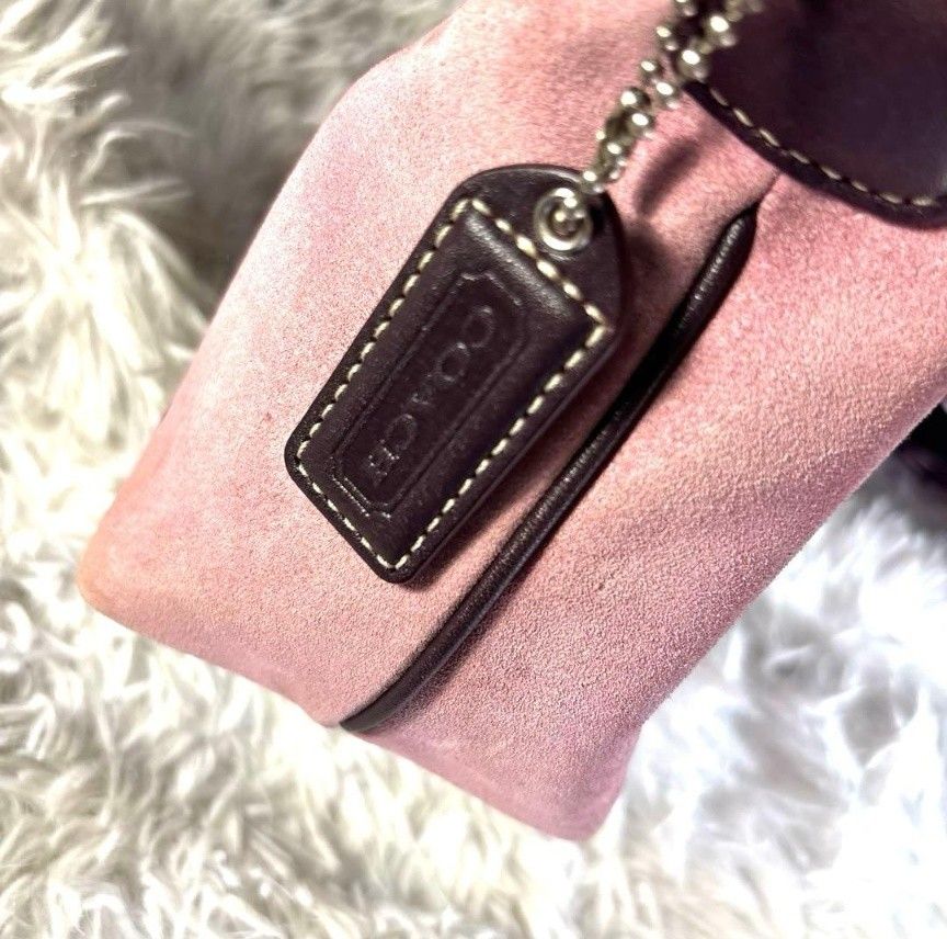 コーチ coach アクセサリーポーチ ワンショルダーバッグ シグネチャー