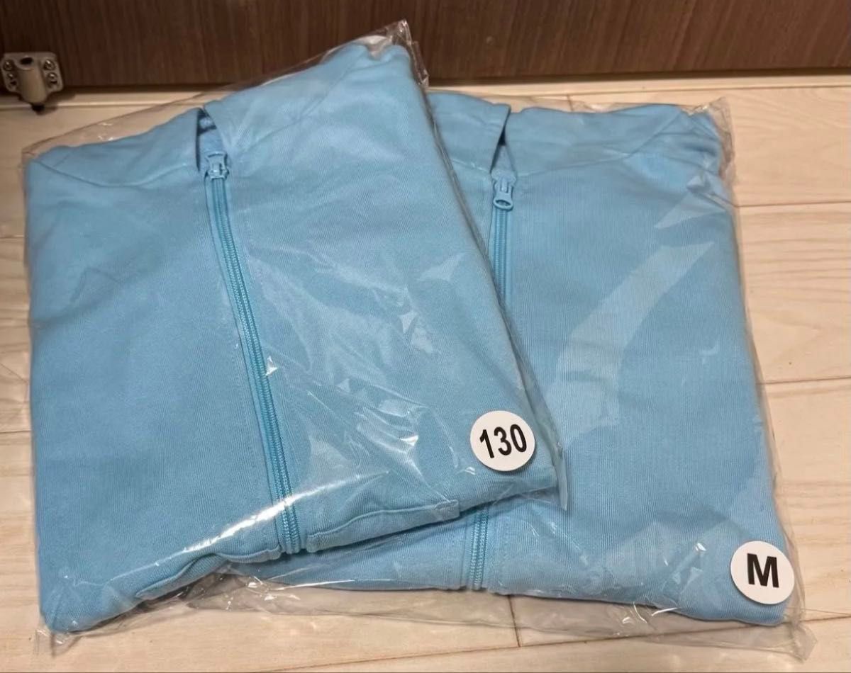 新品未開封 コカコーラ Qoo 親子パーカー 大人用Mサイズ 子供用130