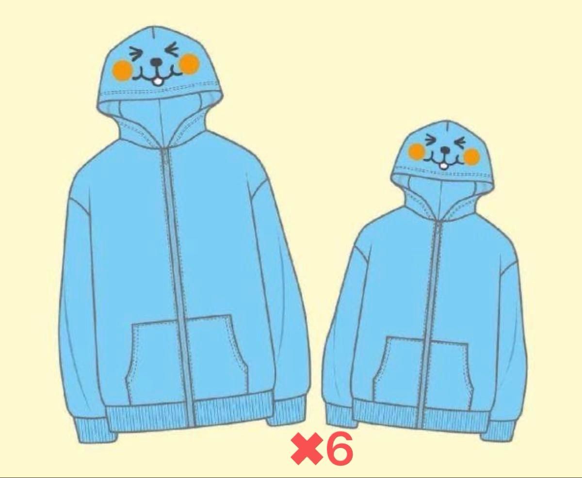 新品未開封 コカコーラ Qoo 親子パーカー 大人用Mサイズ 子供用130