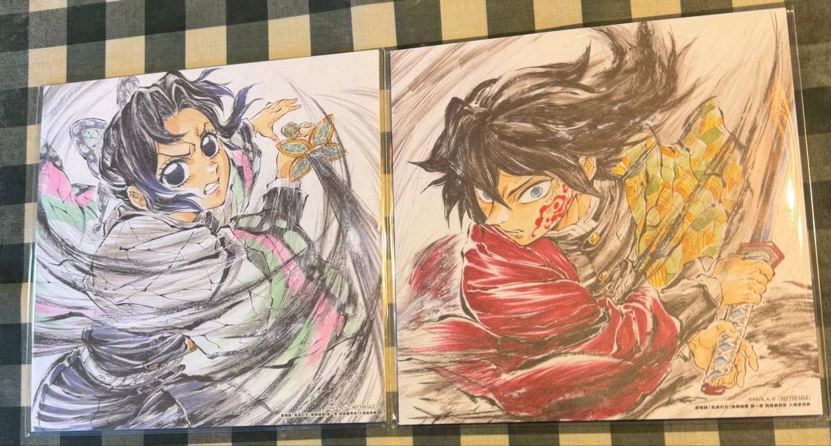 鬼滅の刃 無限城編 松島晃 冨岡義勇 胡蝶しのぶ 入場者特典 イラスト