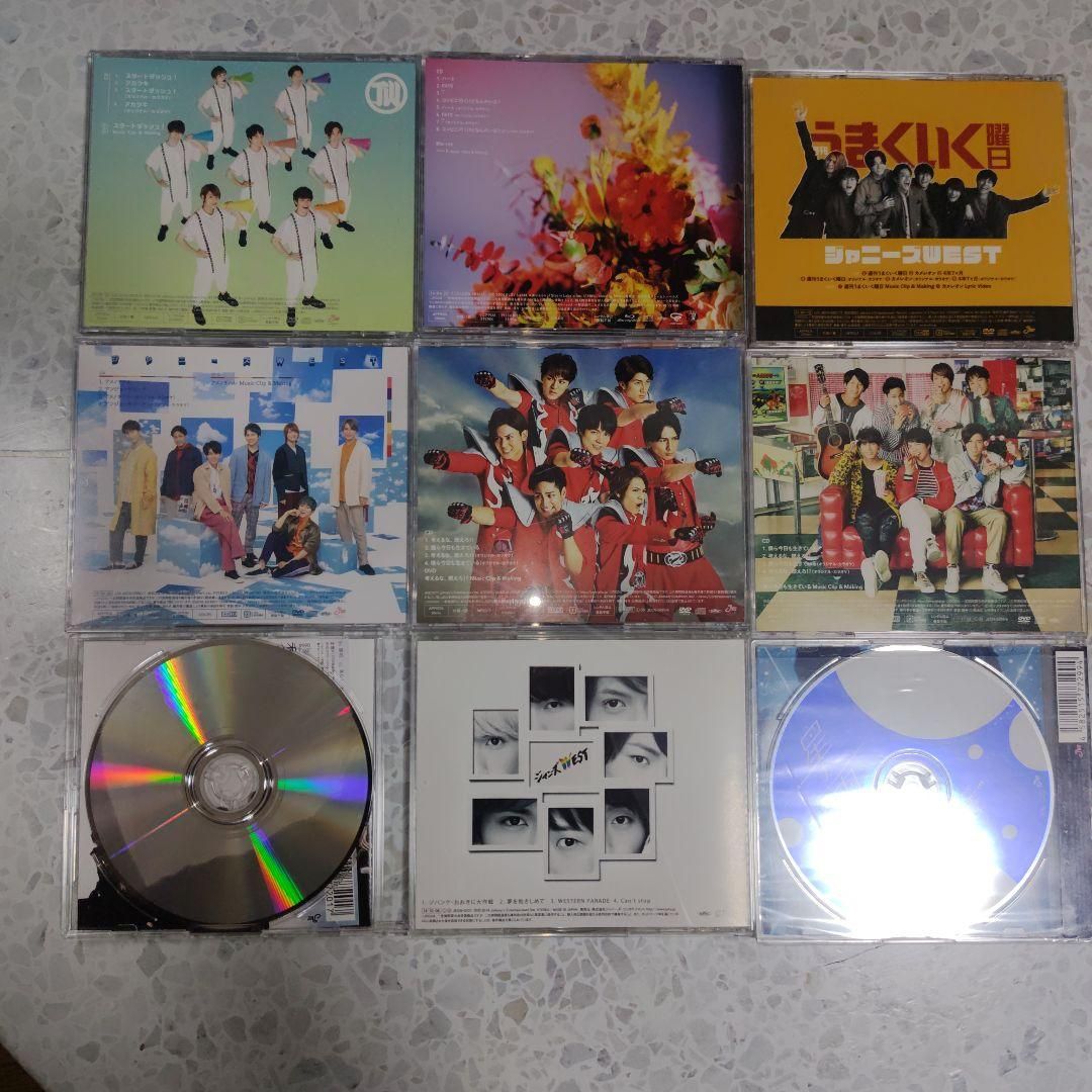 ジャニーズWEST CD まとめ売り 9枚 中古 シングル dvd｜Yahoo!フリマ