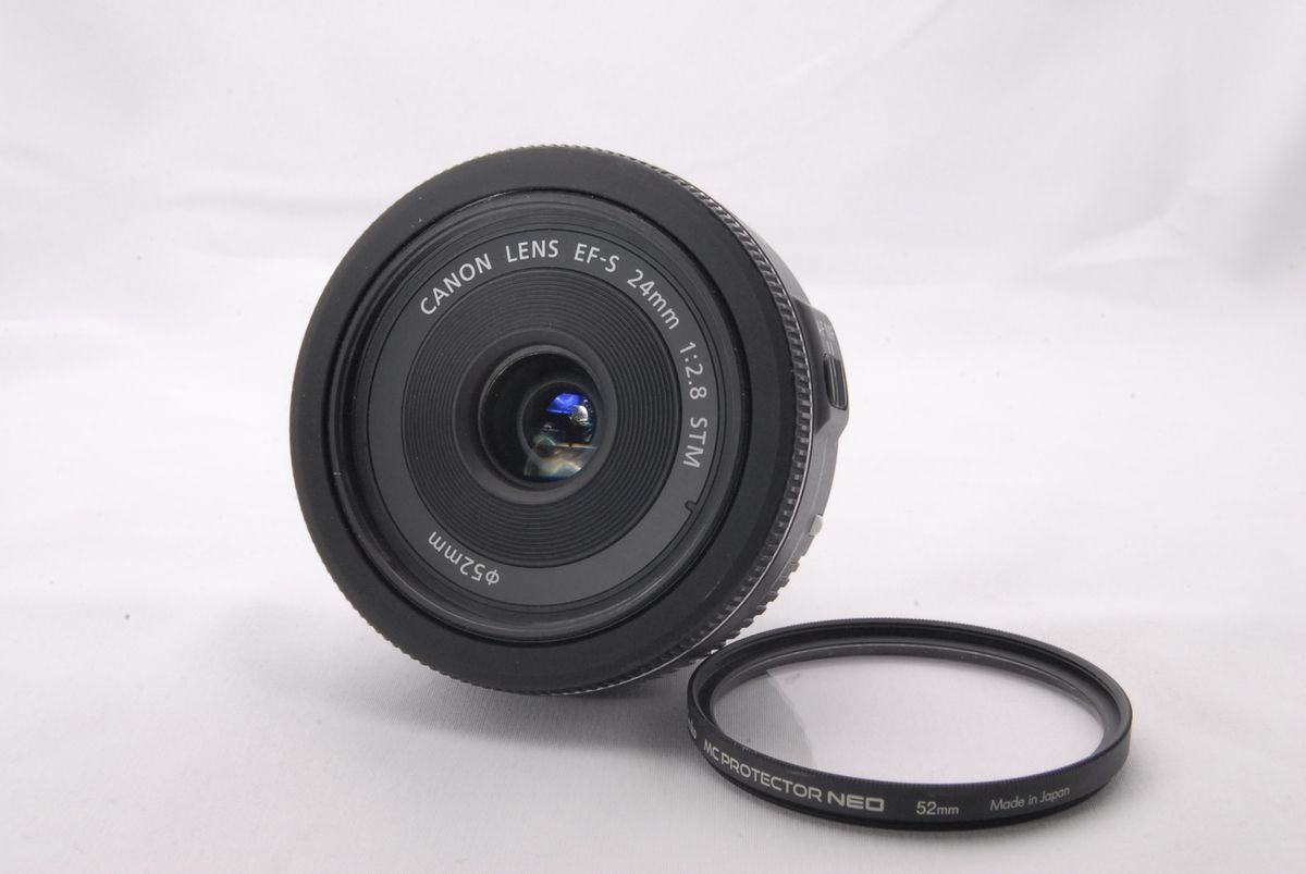 美品】Canon EF-S 24mm F2 8 STM 単焦点レンズ 撮影 ポートレート