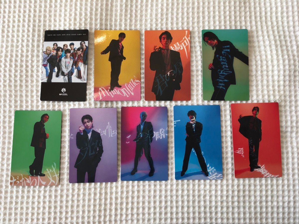 MAZZEL Vivid 3形態 トレカ 9枚 セット｜Yahoo!フリマ（旧PayPayフリマ）