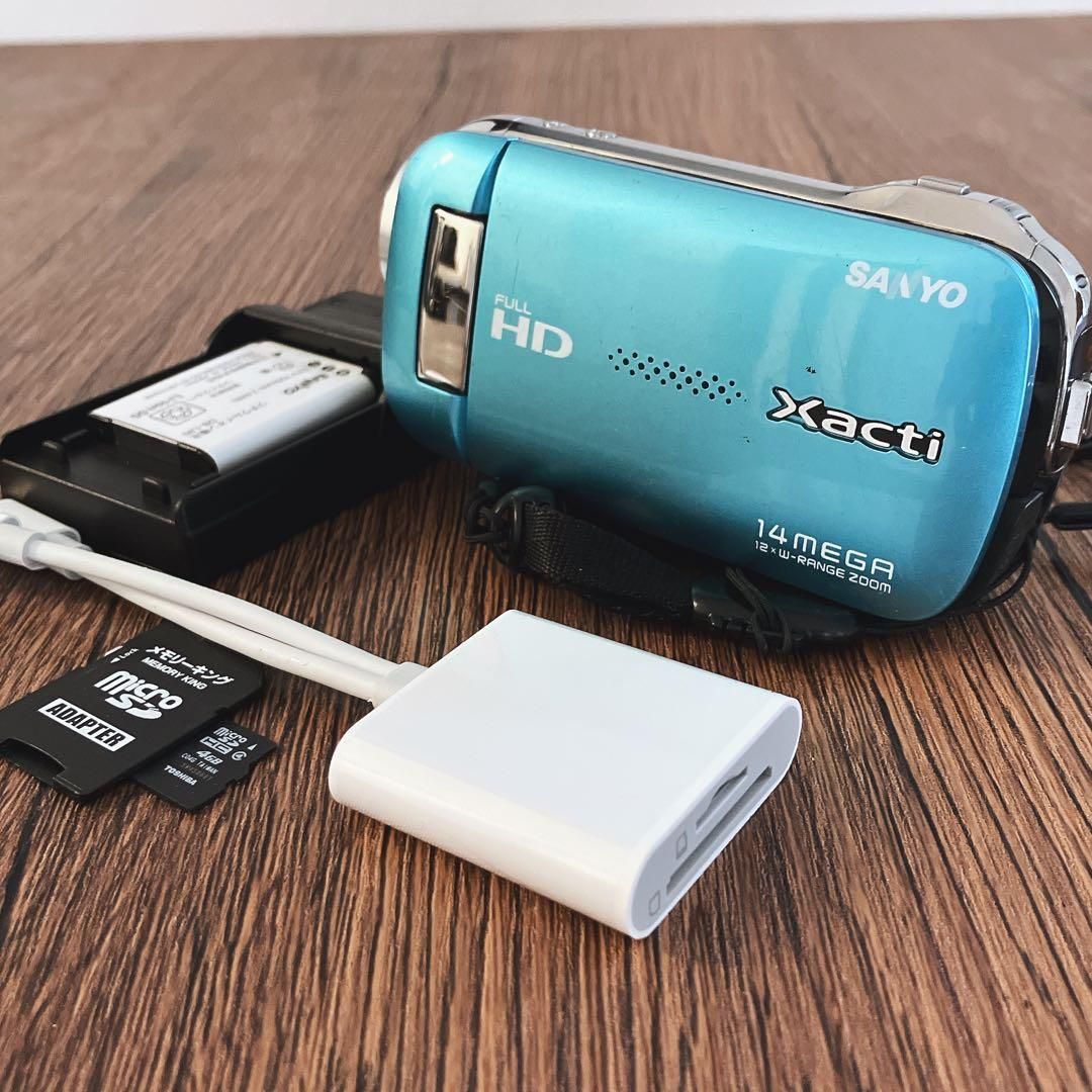 動作品】SANYO Xacti デジタルムービーカメラ DMX-GH1 デジカメ｜Yahoo