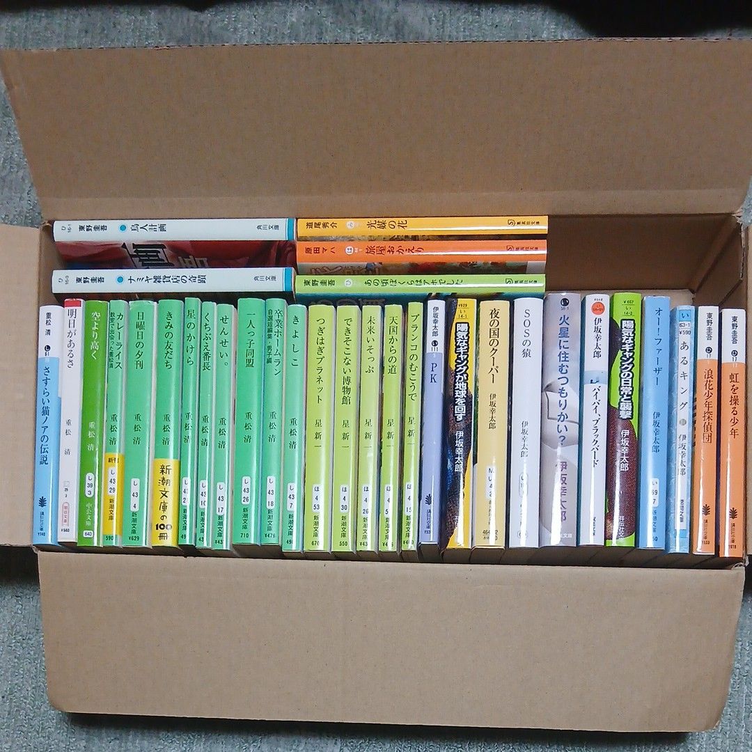 星新一 重松清 伊坂幸太郎 東野圭吾他文庫本33冊セット｜Yahoo!フリマ