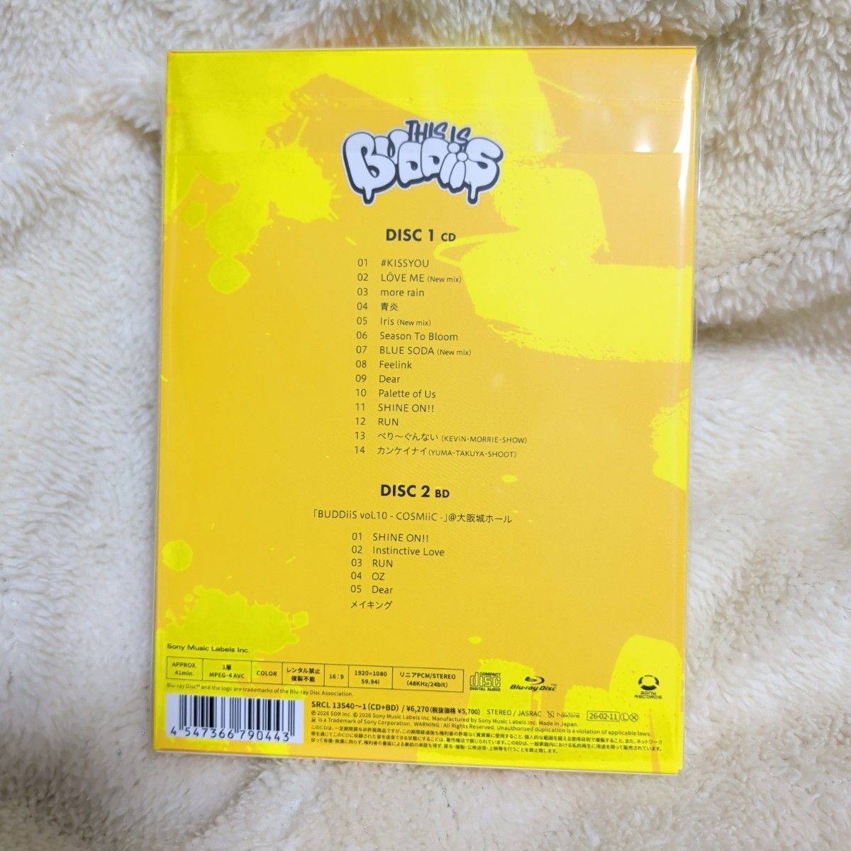 BUDDiiS THIS IS BUDDiiS 初回生産限定盤 Type-A CD+BD｜Yahoo!フリマ