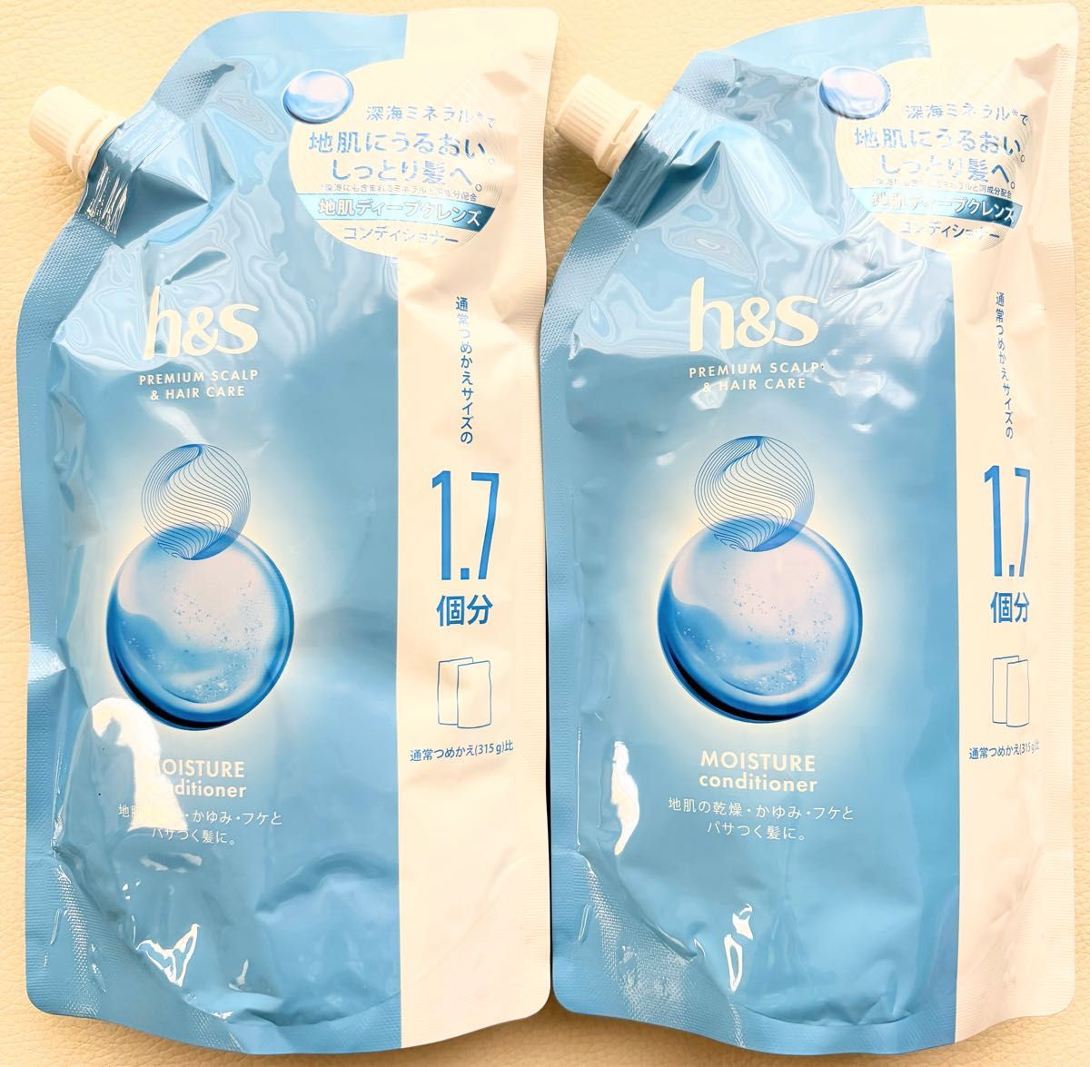 h&s モイスチャー 地肌ディープクレンズ コンディショナー 詰替用 約1