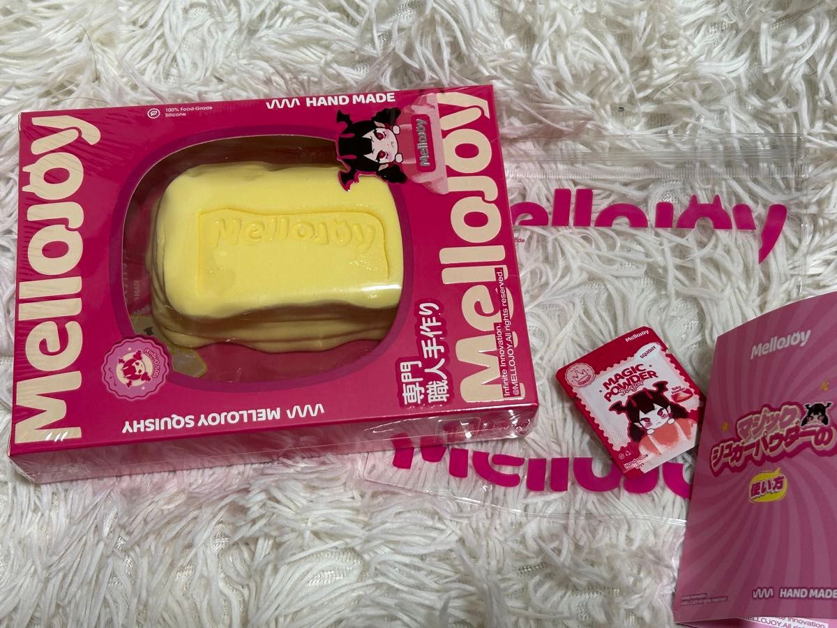 Mellojoy メロジョイ バタークリームチーズ スクイーズ パウダー付き