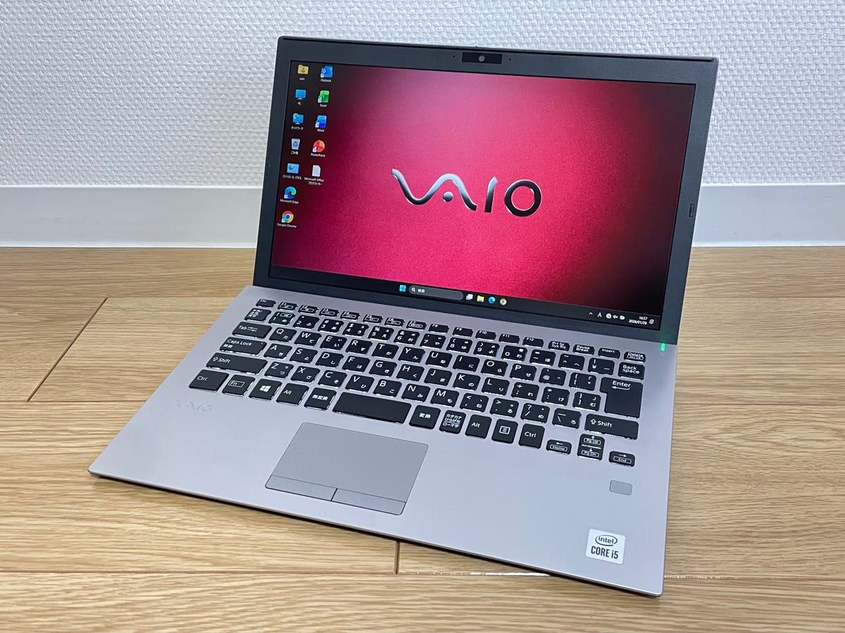VAIO LTE対応 FHD液晶 Windows11 Core i5-1035G1 8GB SSD256GB カメラ
