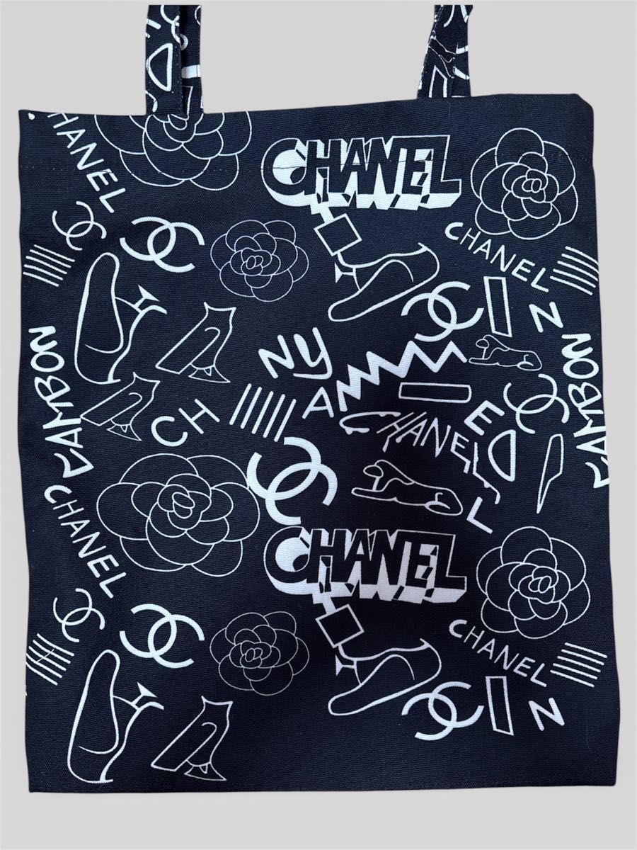 CHANEL ノベルティーシャネル ノベルティ VIPギフト トートバッグ 帆布
