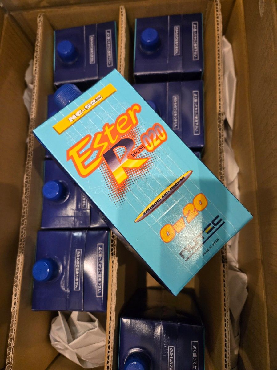 未使用】NUTEC NC-52E Ester R 0W-20 エンジンオイル 1L 9本セット