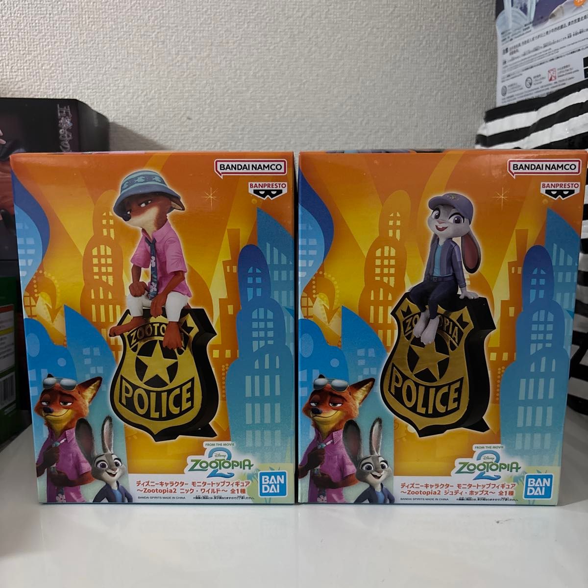 ディズニーキャラクター モニタートップフィギュア ズートピア2 ニック