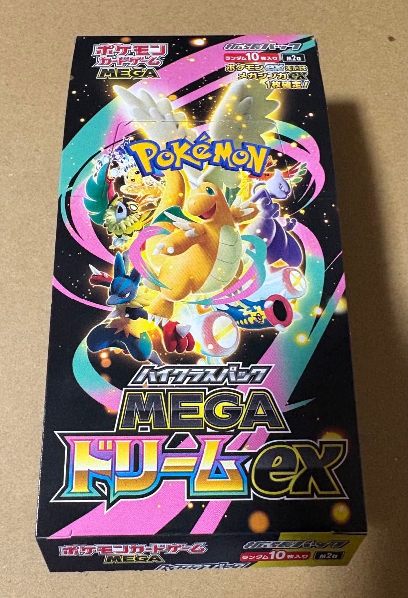 ポケモンカードゲーム MEGA ドリームex 1ボックス シュリンク無し