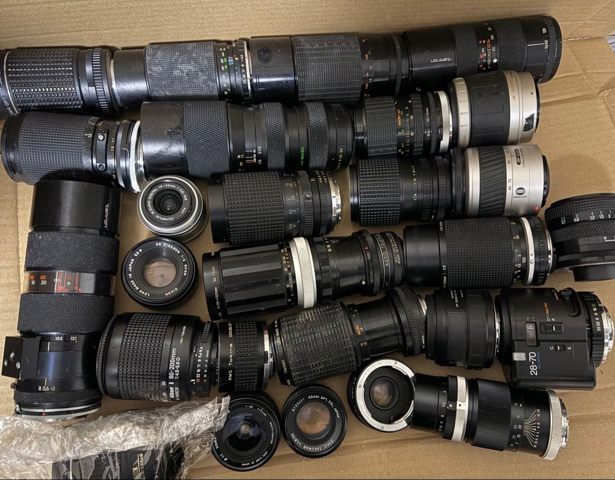 d*2様 【ジャンク】フィルムカメラ/レンズ まとめ売り大量 カメラ