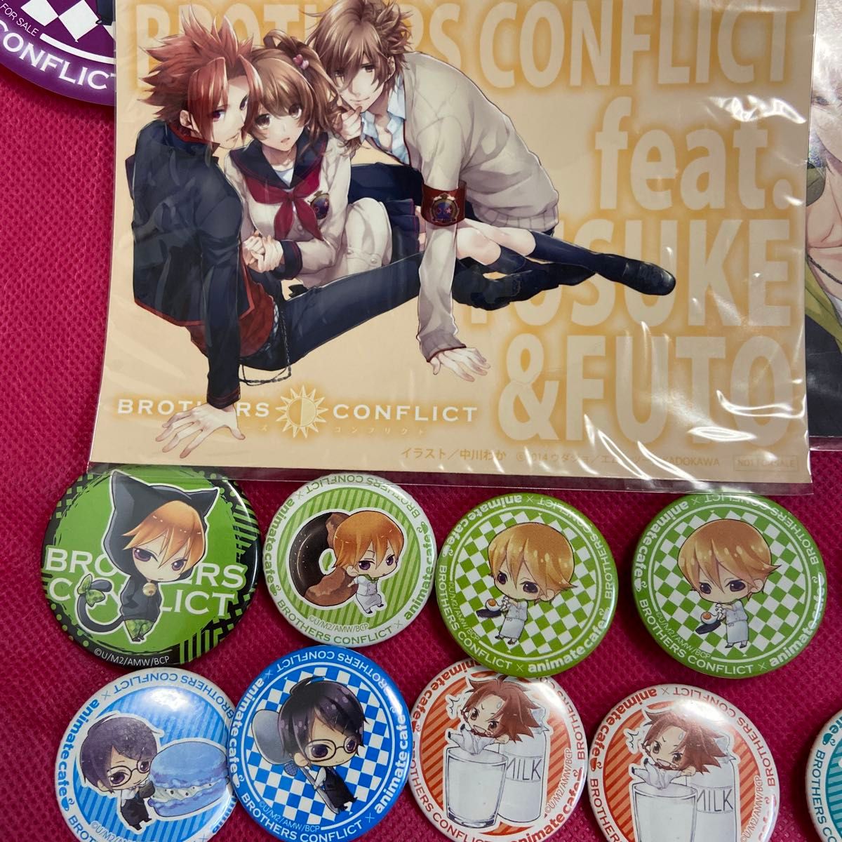 BROTHERS CONFLICT ブラコン グッズ まとめ売り 缶バッジ コースター