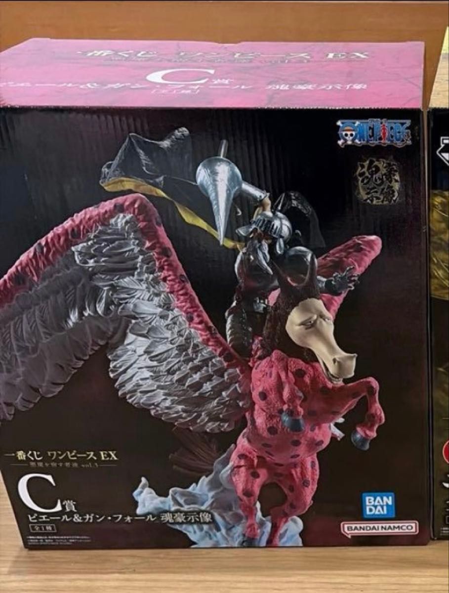 一番くじ ワンピース EX 悪魔を宿す者 C賞 魂豪示像 フィギュア